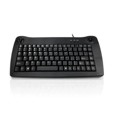 Ceratech KYBAC5010-UBKUS Wired USB Compact Keyboard, QWERTY (US), Black product image