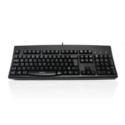 Ceratech KYBAC260-USBLCBK Wired USB Keyboard, QWERTY (UK), Black product image