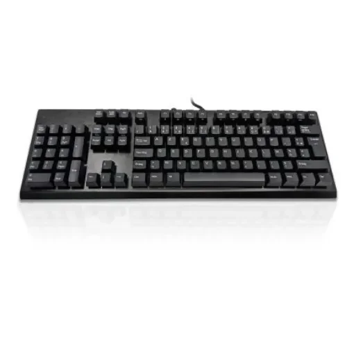 Ceratech KYB-LEFTUSB-BKFR Wired USB Keyboard, QWERTY (French), Black product image