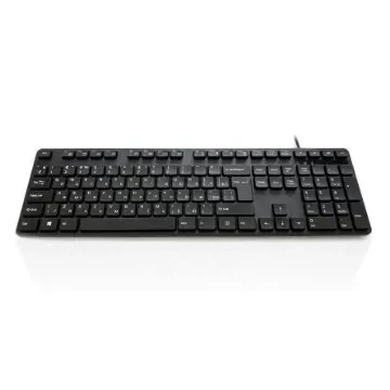 Ceratech KYBAC302-UBLK-UA Wired USB Multimedia Keyboard, QWERTY, Black product image