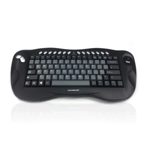 Ceratech KYB-TOUGHBALL2 Wireless USB, Wireless Multimedia Keyboard, QWERTY (UK), Black product image