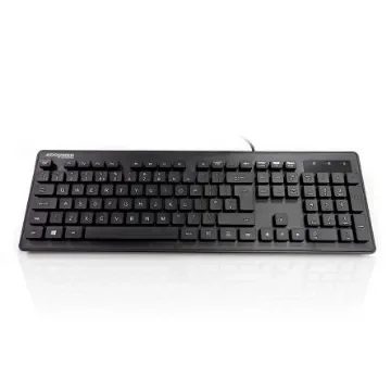Ceratech KYB-MED-AQUA-UB Wired USB Medical Keyboard, QWERTY (UK), Black product image
