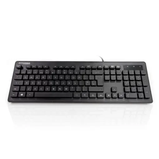 Ceratech KYB-MED-AQUA-UB Wired USB Medical Keyboard, QWERTY (UK), Black product image