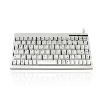 Ceratech KYBAC595-PS2 Wired PS/2 Compact Keyboard, QWERTY (French), White product image