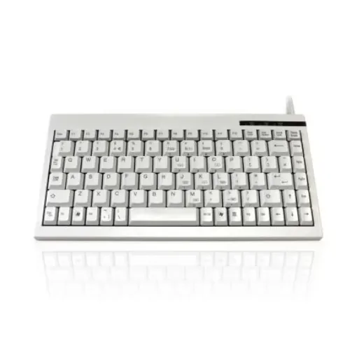 Ceratech KYBAC595-PS2 Wired PS/2 Compact Keyboard, QWERTY (French), White product image