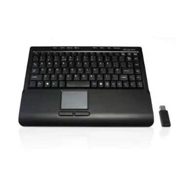 Ceratech KYBAC540-RFMMBK Wired RF Compact Keyboard, QWERTY (French), Black product image