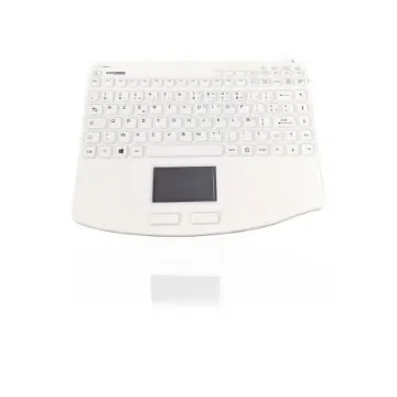 Ceratech KYBNA-540CV2WGR Wired USB Keyboard, QWERTY (French), White - KYBNA-540CV2WFR product image