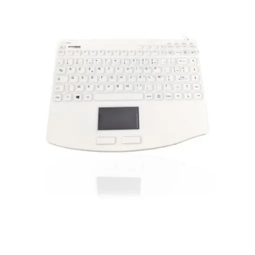 Ceratech KYBNA-540CV2WGR Wired USB Keyboard, QWERTY (French), White - KYBNA-540CV2WFR product image