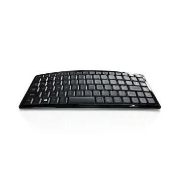 Ceratech KYB-CURVE-RFBKUS Wireless RF Keyboard, QWERTY (US), Black product image