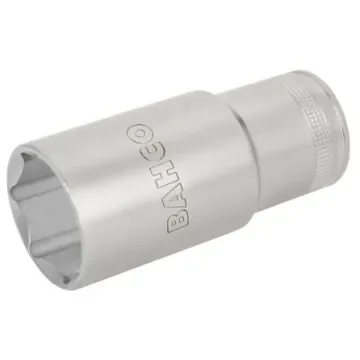 Bahco 1/2 in Drive 25mm Deep Socket, 25mm, 82.6 mm Overall Length - 7805SM-25 product image