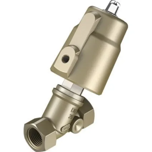 Festo Angle Seat type Pneumatic Actuated Valve, G 3/4in, 40 bar - VZXF-L-M22C-M-B-G34-160-M1-H3B1T-50-16 product image