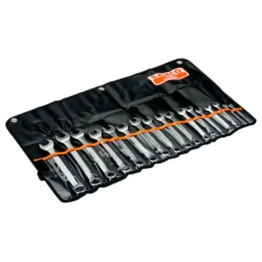 Bahco 111M Series 17-Piece Spanner Set, 6, 7, 8, 9, 10, 11, 12, 13, 14, 15, 16, 17, 18, 19, 20, 21, 22 mm - 111M/17T product image