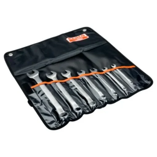 Bahco 1952M Series 7-Piece Spanner Set, 8, 10, 13, 14, 17, 19, 22 mm - 1952M/7T product image