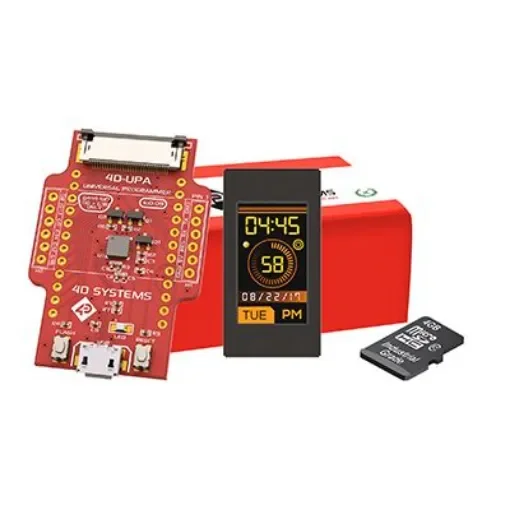 4D Systems SK-IoD-09TH TFT LCD Colour Display Starter Kit, 0.9in, 80 x 160pixels product image