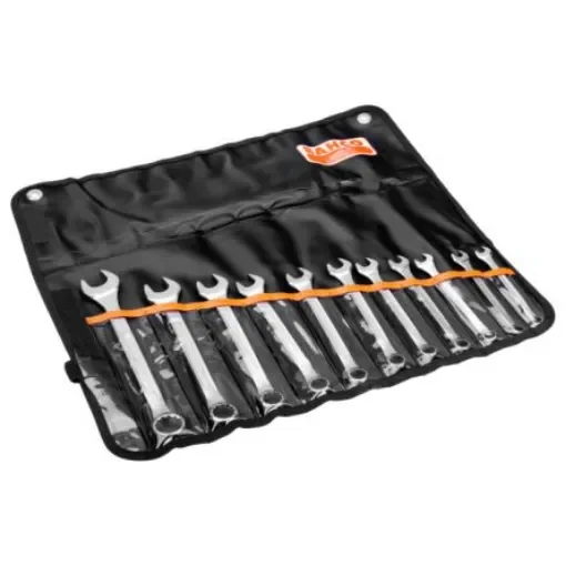 Bahco 111M Series 11-Piece Spanner Set, 8, 9, 10, 11, 12, 13, 14, 15, 17, 19, 22 mm - 111M/11T product image
