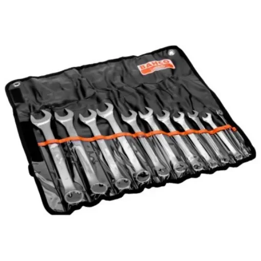 Bahco 111Z Series 11-Piece Spanner Set, 1/2, 1 in, 3/4, 3/8, 5/8, 7/8, 7/16, 9/16, 11/16, 13/16, 15/16 - 111Z/11T product image