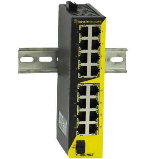 Brainboxes SW-7617, Network Switch 16 Port Network Switch product image