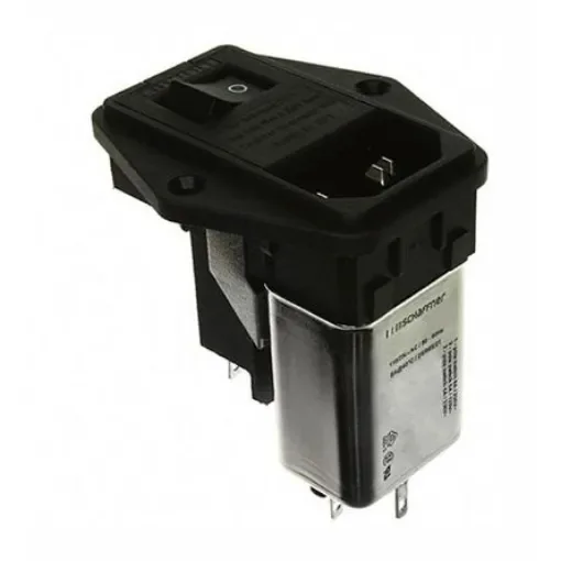 Schaffner,6A,250 V ac Male Panel Mount IEC Filter FN 388-6/21,Solder - FN388-6-21 product image