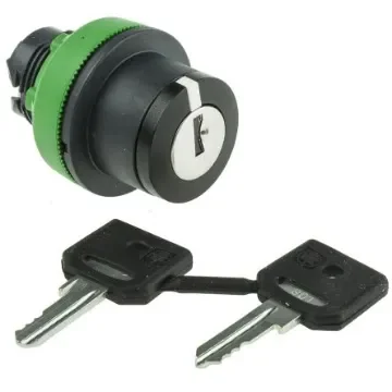 Schneider Electric Harmony XB5 3-position Key Switch Head, Latching, 30mm Cutout - ZB5FG0 product image