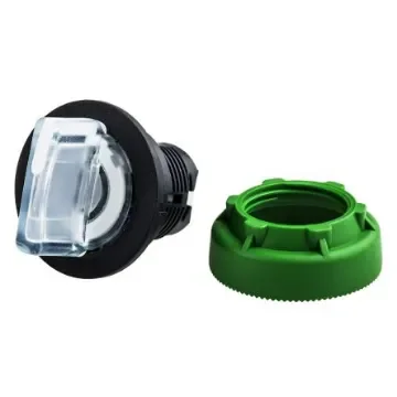 Schneider Electric Harmony XB5 Series 3 Position Selector Switch Head, 30mm Cutout, White Handle - ZB5FK1713 product image