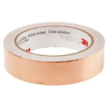 3M 1181 Conductive Metallic Tape, 25.4mm x 16.5m - 1181-25 product image