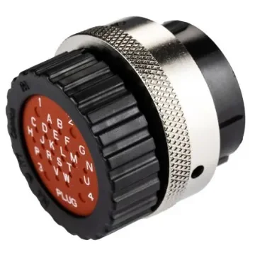 ITT Cannon Circular Connector, 24 Contacts, Cable Mount, Plug, Male, IP67, Trident Neptune Series - TN6S24-0420P1L / 192900-0014 product image
