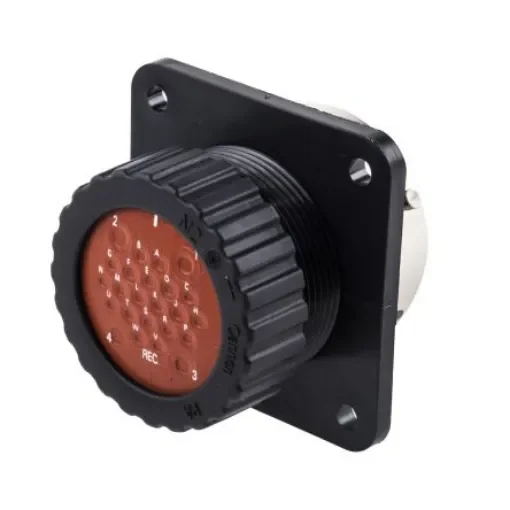 ITT Cannon Circular Connector, 24 Contacts, Panel Mount, Socket, Female, IP67, Trident Neptune Series - TN0S24-0420S1L / 192900-0030 product image