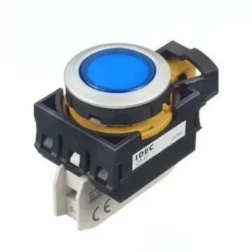 Idec CW Series Push Button, Panel Mount, 22mm Cutout, 24V ac/dc, IP66 - CW4P-1EQ4S product image