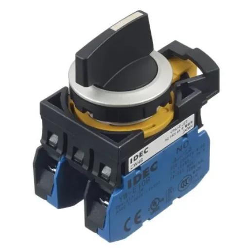 Idec Selector Switch - (DPST) 22mm Cutout Diameter 3 Positions - CW4S-3LE20 product image