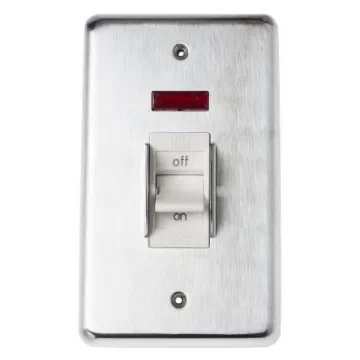 MK Electric 32A 1 Gang Fused Spur - K5114BSS product image