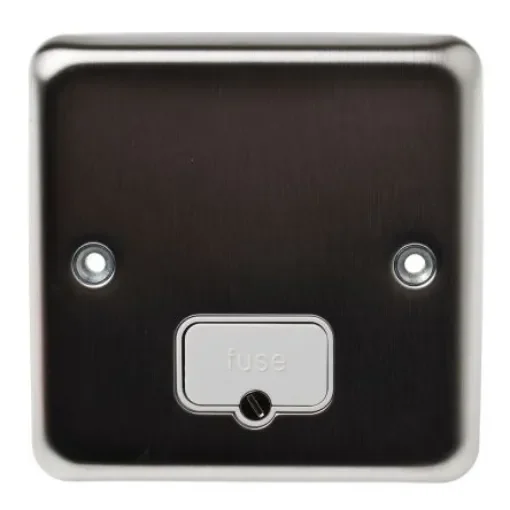 MK Electric 13A 1 Gang Fused Spur - K948BSS product image