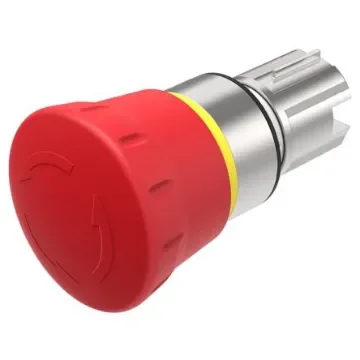 EAO 45 Series, Twist Release, Emergency Stop Push Button Head - 45-2C36.2920.000 product image