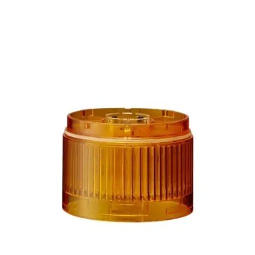 Patlite LR7 Series Amber Light Module, 24 V dc, LED Bulb, IP65, NEMA TYPE 4X, 13 - LR7-E-Y product image