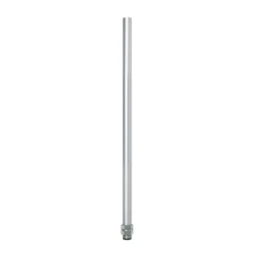 Patlite Silver Threaded Pole for use with LR, SL, SK, SF, NE-A, NE-IL Series - POLE22-0500AT product image