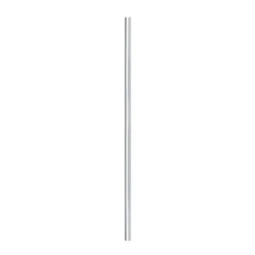 Patlite Silver Non-threaded Pole for use with LR, SL, SK, SF, NE-A, NE-IL Series - POLE22-0800AN product image