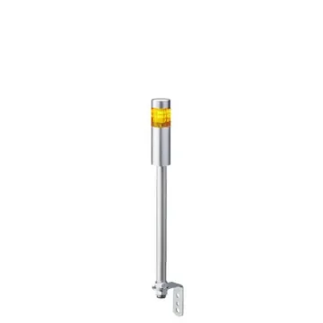 Patlite LR4 Series Coloured Signal Tower, 1 Lights, 24 V dc, Pole Mount - LR4-102LJNU-Y product image