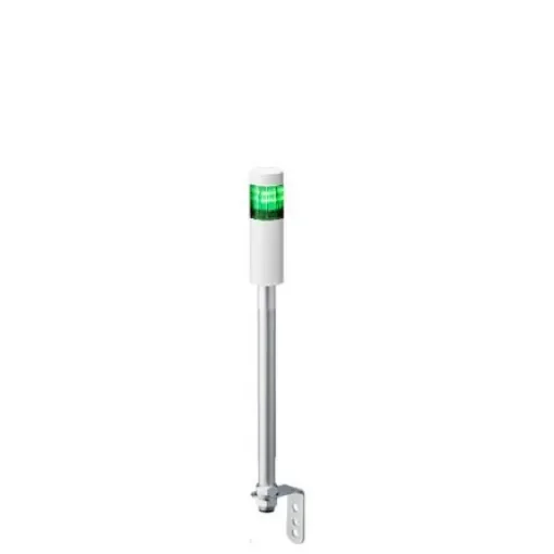Patlite LR4 Series Coloured Signal Tower, 1 Lights, 24 V dc, Pole Mount - LR4-102LJNW-G product image