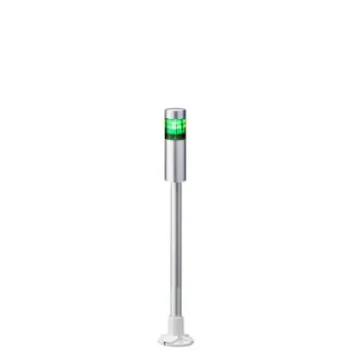 Patlite LR4 Series Coloured Signal Tower, 1 Lights, 24 V dc, Pole Mount - LR4-102PJNU-G product image
