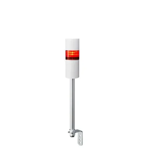 Patlite LR6 Series Coloured Buzzer Signal Tower, 1 Lights, 24 V dc, Pole Mount - LR6-102LJBW-R product image