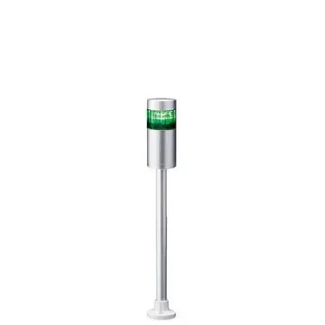 Patlite LR6 Series Coloured Signal Tower, 1 Lights, 24 V dc, Pole Mount - LR6-102PJNU-G product image