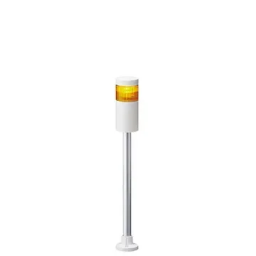 Patlite LR6 Series Coloured Signal Tower, 1 Lights, 24 V dc, Pole Mount - LR6-102PJNW-Y product image