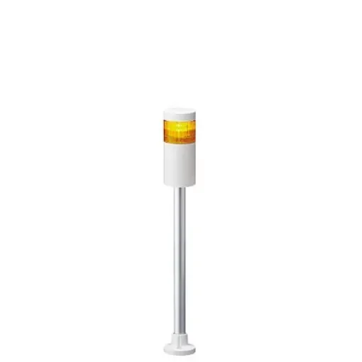Patlite LR6 Series Coloured Signal Tower, 1 Lights, 24 V dc, Pole Mount - LR6-102PJNW-Y product image