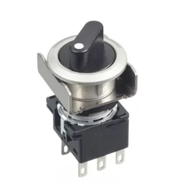 Idec Black Round Push Button Switch - LB6MS-21T6 product image