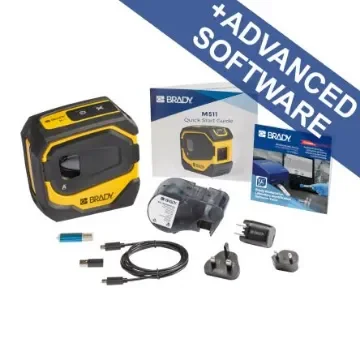 Brady M511 Handheld Label Printer, 38.10mm Max Label Width, Euro Plug, UK Plug, US Plug - 321673 product image