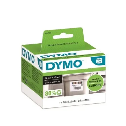 Dymo Adhesive Pre-Printed Label. Quantity: 400EA - 2187329 product image