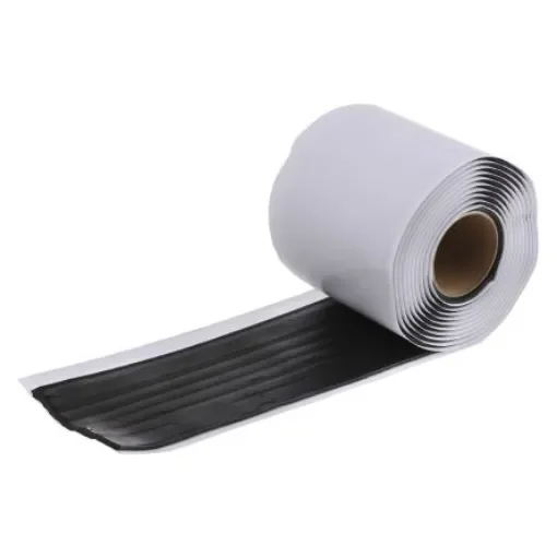 TE Connectivity 8903E Dielectric Tape Black Paper Electrical Tape, 95.25mm x 3m - 275447-1 product image