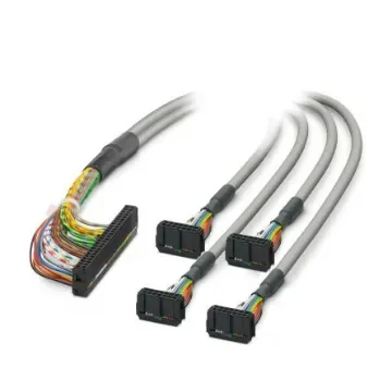 Phoenix Contact CK2215 Series Round IDC Socket Cable Assembly, 2.54mm Pitch, 1m Length, IDC to IDC - 2296692 product image