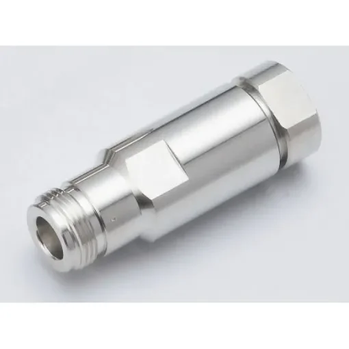 RS PRO, Plug Cable Mount N Connector, 50O, Solder Termination, Straight Body - 1706978 product image