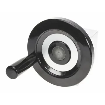 Elesa Black Duroplast Hand Wheel, 125mm diameter - 73720 product image