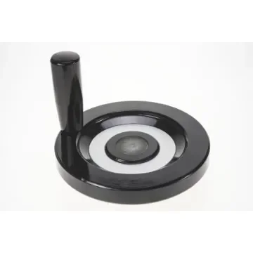 Elesa Black Duroplast Hand Wheel, 150mm diameter - 73730 product image